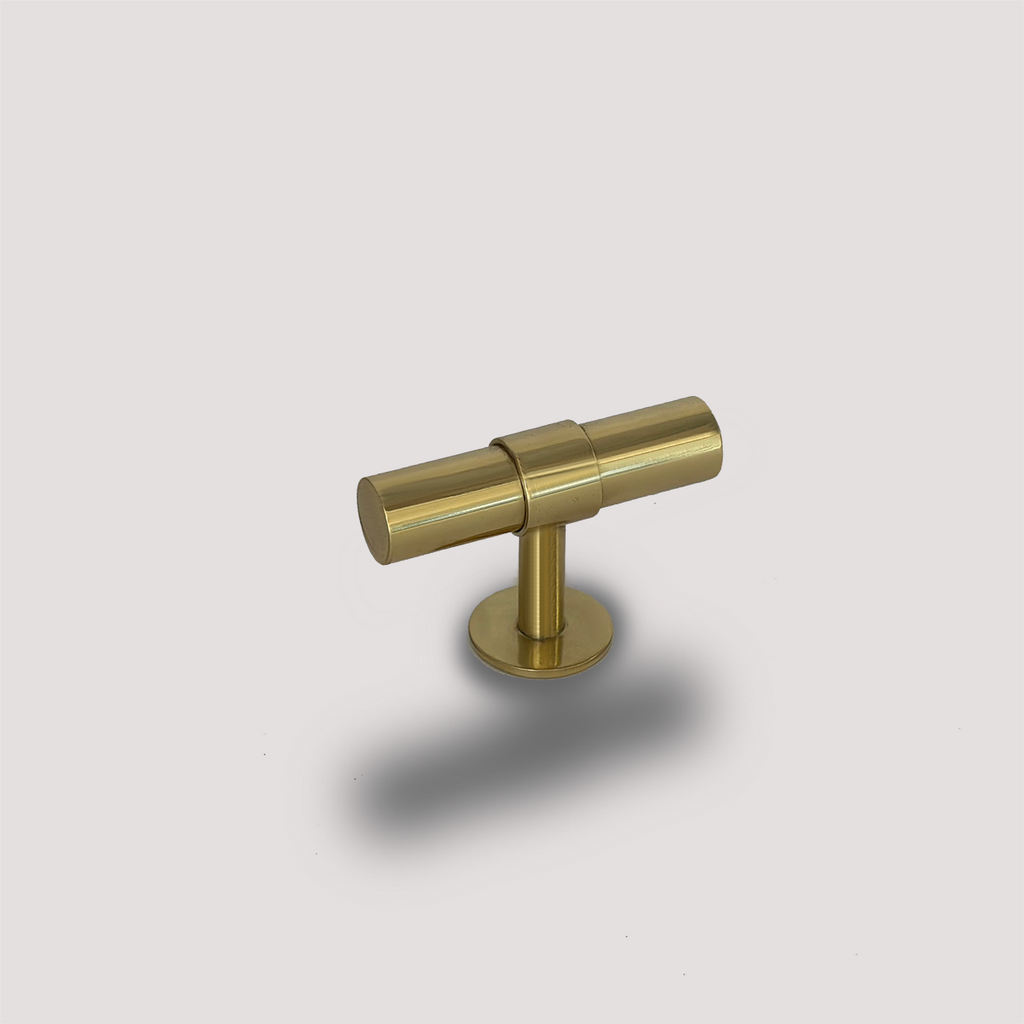 KNOB BRASS POLISHED